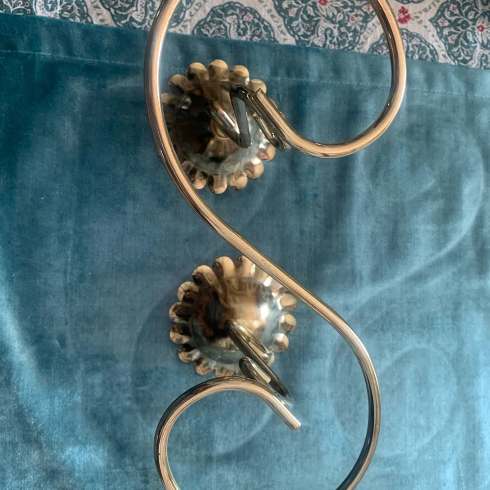 Vintage Bronze table Candle Holder